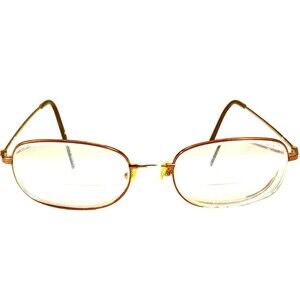 Westin Eyeglasses Metal Frames Oval Copper Brown 53 19 145 Women Hippie Prairie